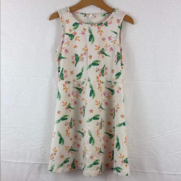 Floral Kids Casual Dress - Cream - Picture 1 of 8